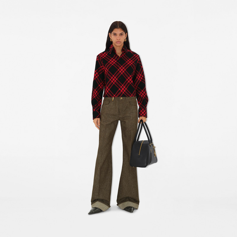 Burberry Cropped Cotton Shirt outlook