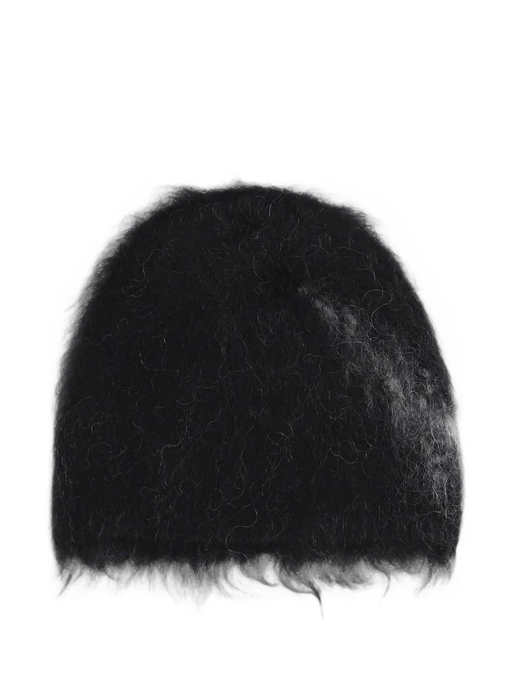 brushed beanie hat - 1