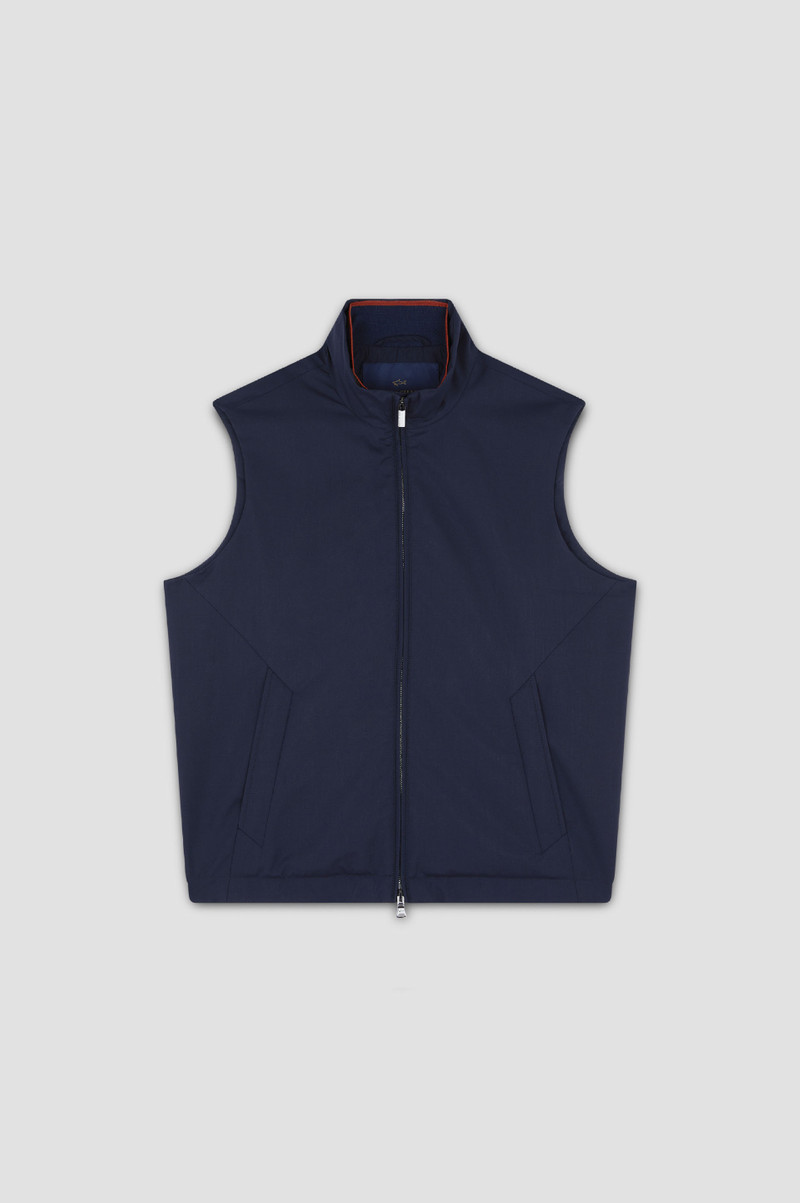 WOOL AND SILK VEST 1