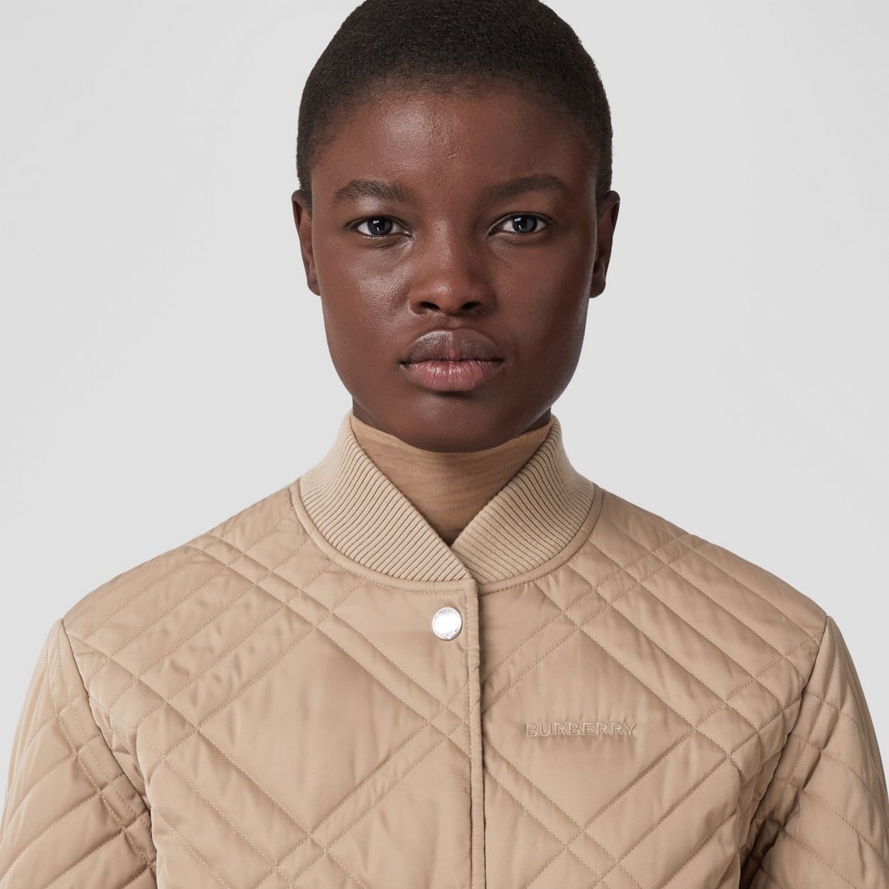 Logo Detail Lightweight Quilted Jacket - 3