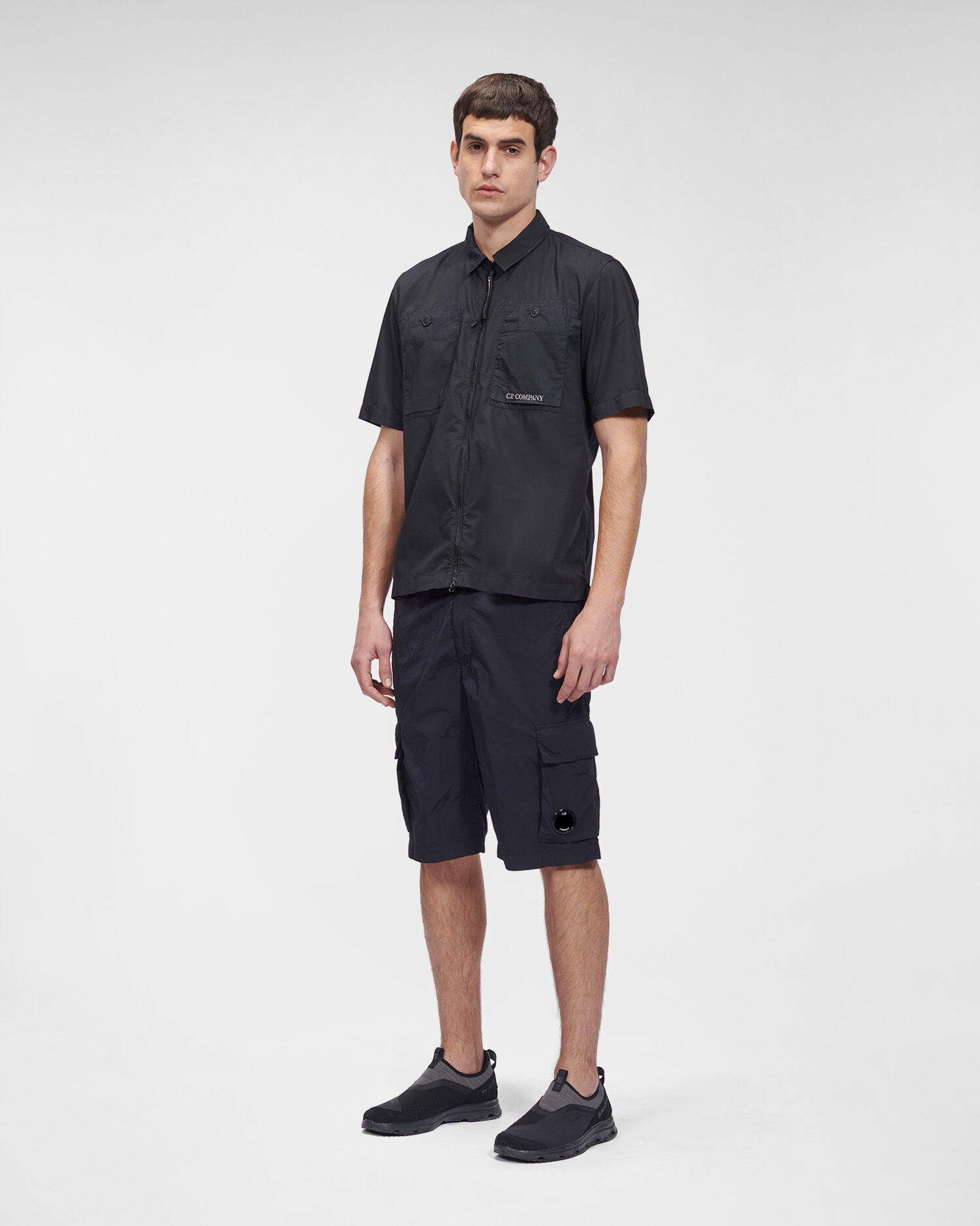 Cotton Rip-Stop Zipped Shirt - 3