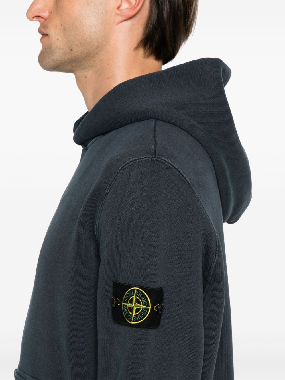 Compass-badge hoodie - 5