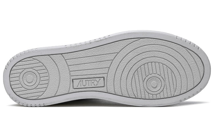 AUTRY Medalist Mid Bicolor 'White Grey' AUMM-WB10 - 4