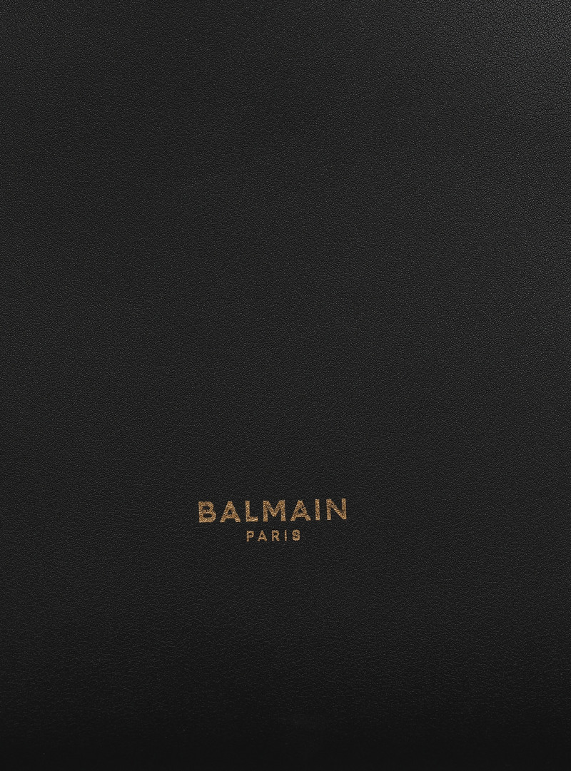 Emblème leather tote bag 7