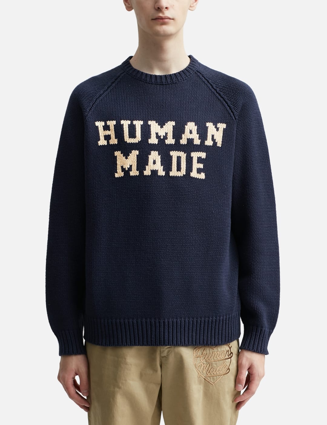BEAR RAGLAN KNIT SWEATER - 3