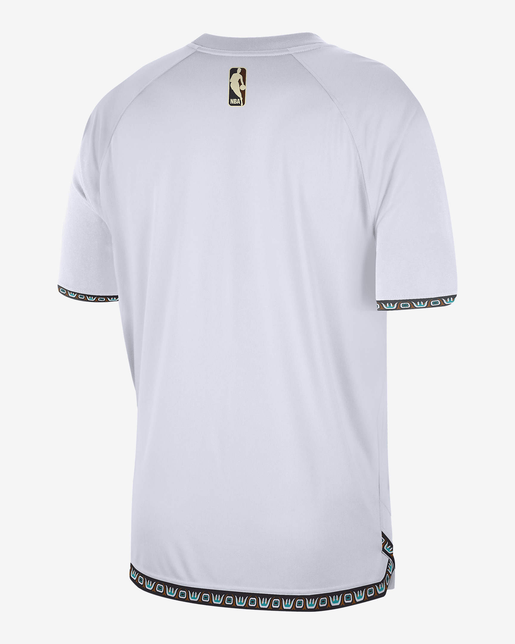 Memphis Grizzlies Hardwood Classics Men's Nike Dri-FIT NBA Short-Sleeve Pregame Top - 2