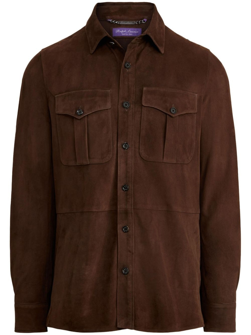 Barron suede shirt jacket 1