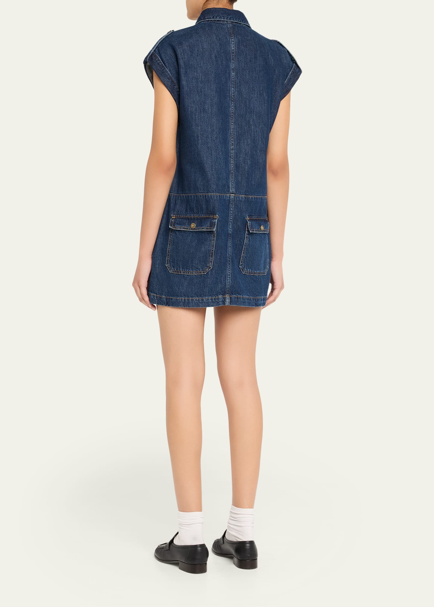 The Arizona Denim Mini Dress - 3