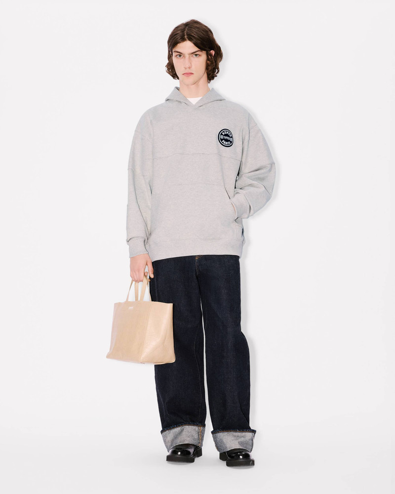 KENZO 'KENZO Paper' small tote bag in leather outlook