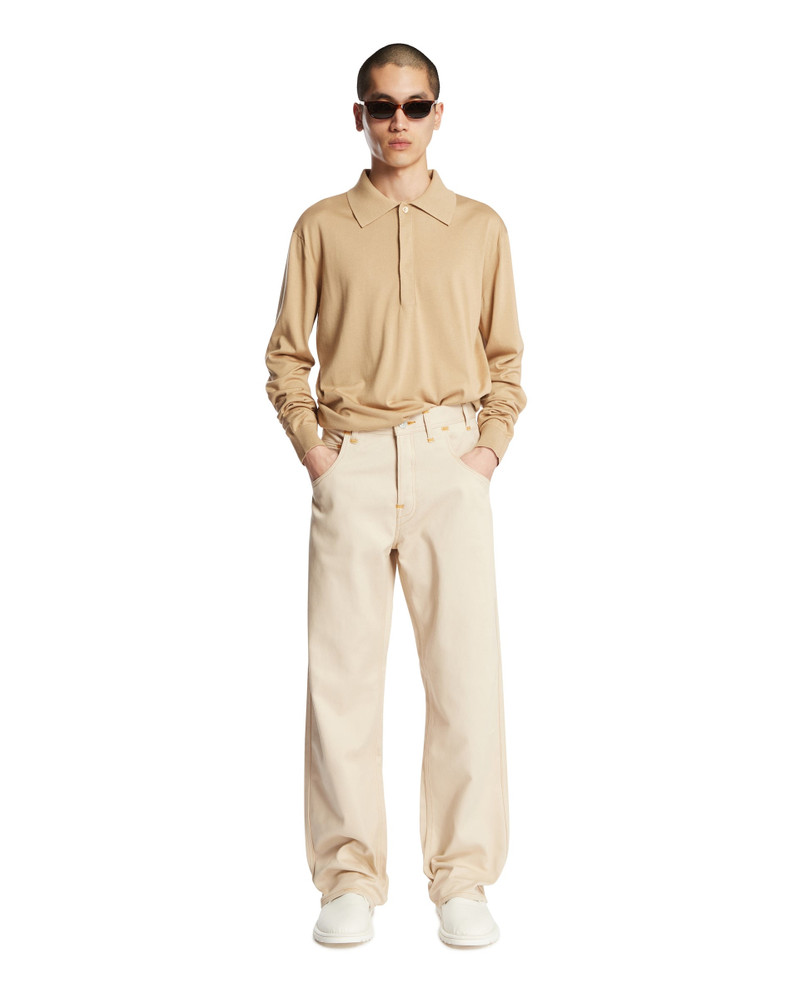 Junya Watanabe MAN Beige Cotton Jeans outlook