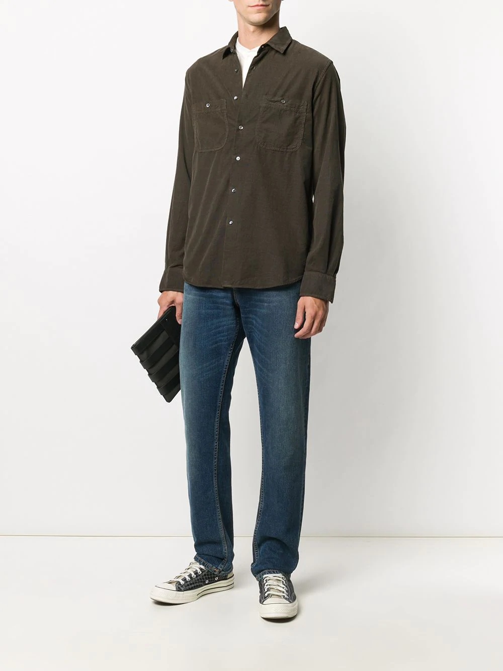 New C Slim-Fit corduroy shirt - 2