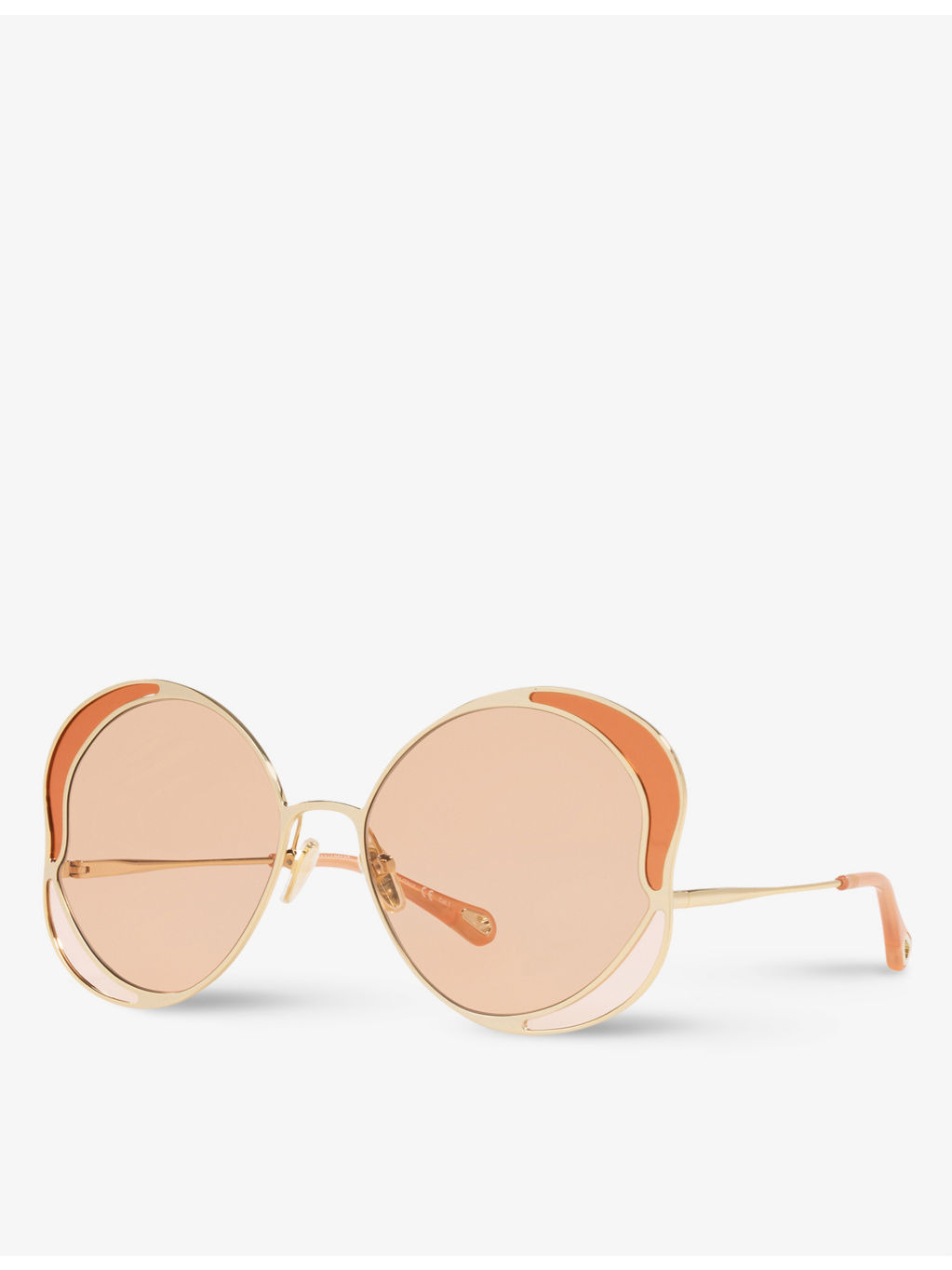 CH0024S Gemma metal and acetate butterfly-frame sunglasses - 3