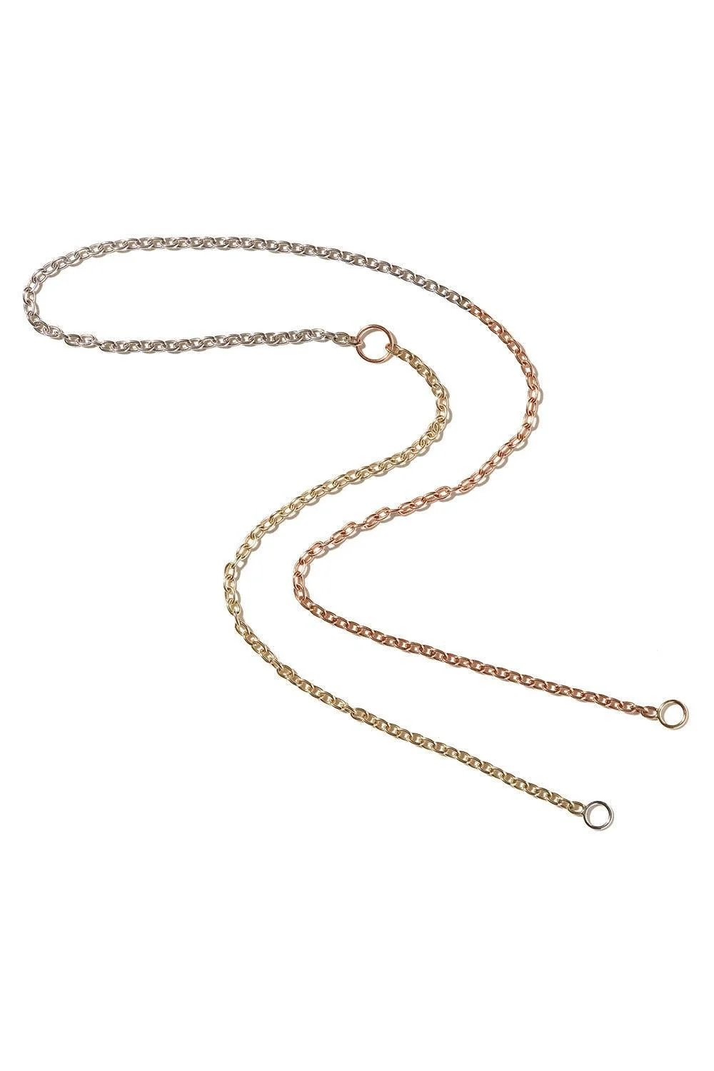3x3 Pulley Chain Necklace - 1
