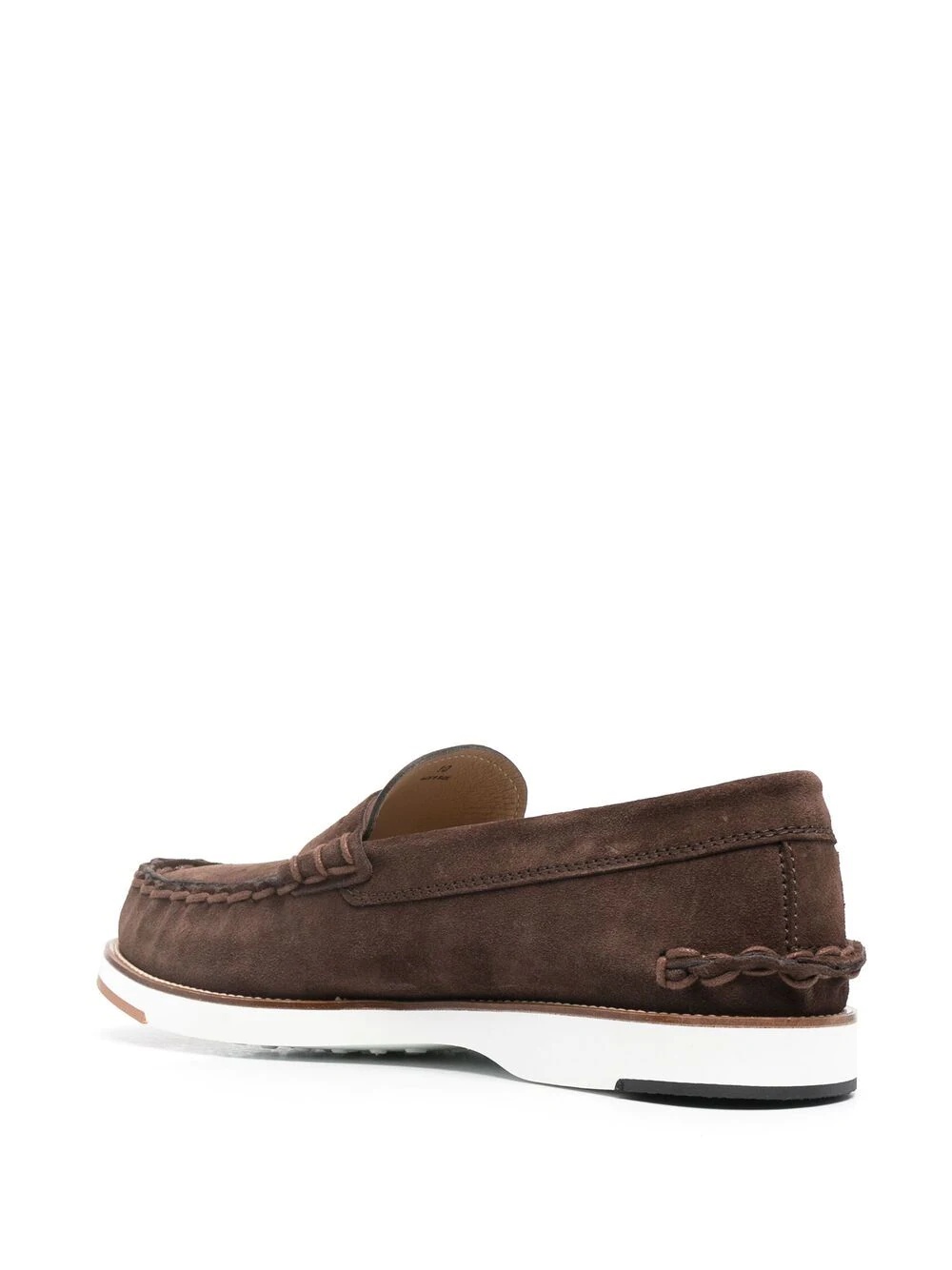 penny-bar suede loafers - 3