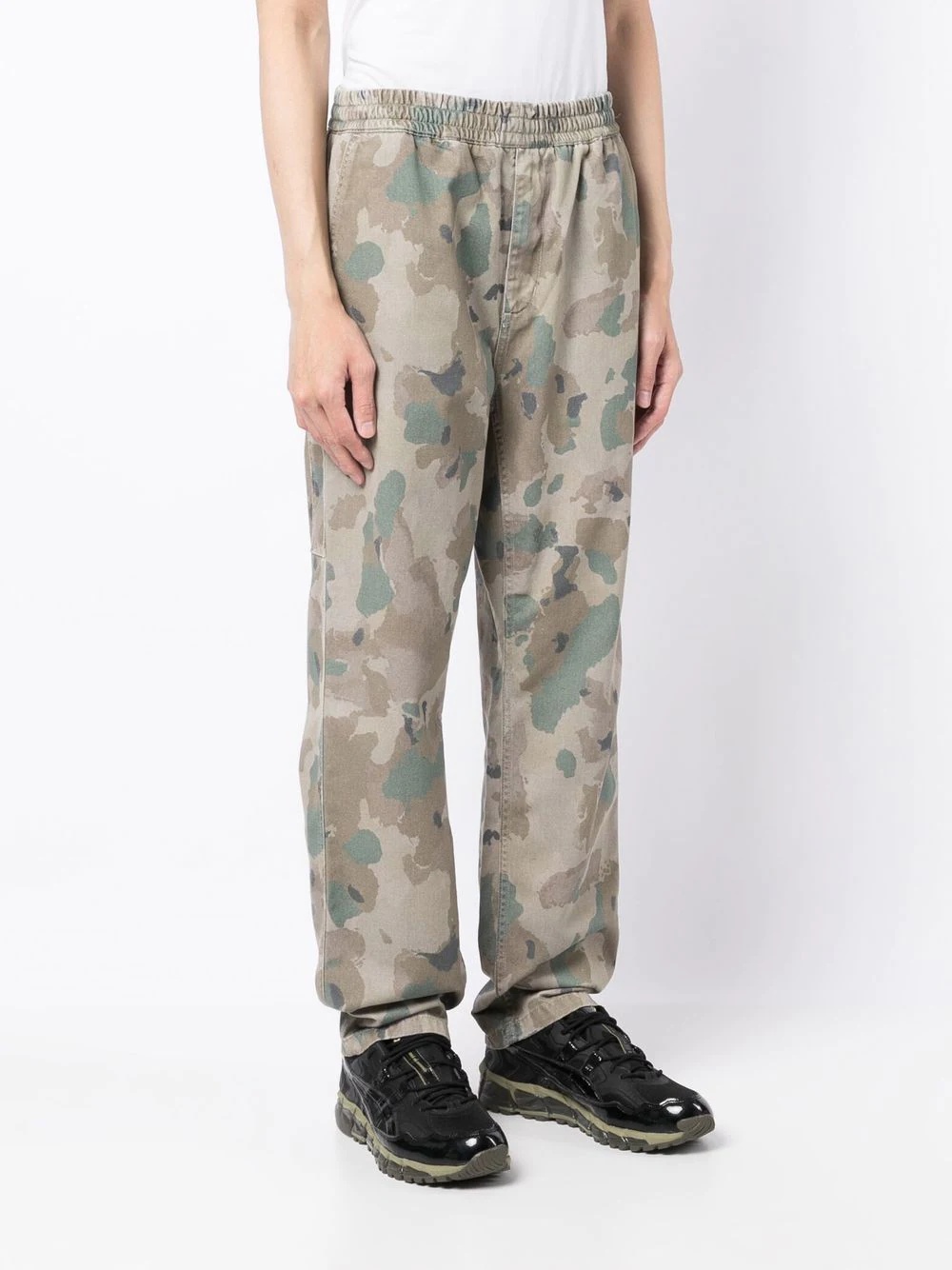 Flint camouflage straight-leg trousers - 3