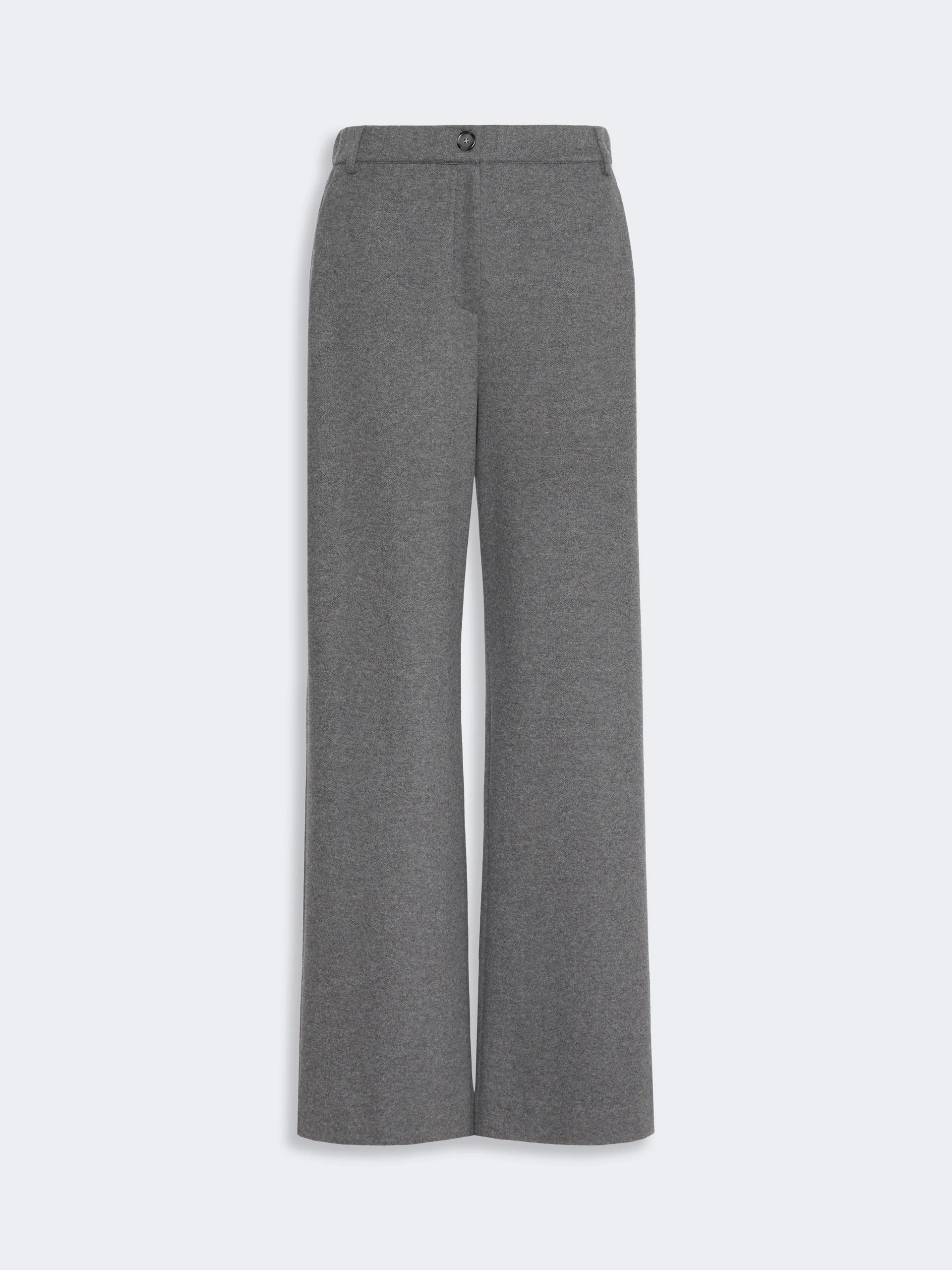 ORATA Micro jacquard jersey trousers - LIGHT GREY - 1