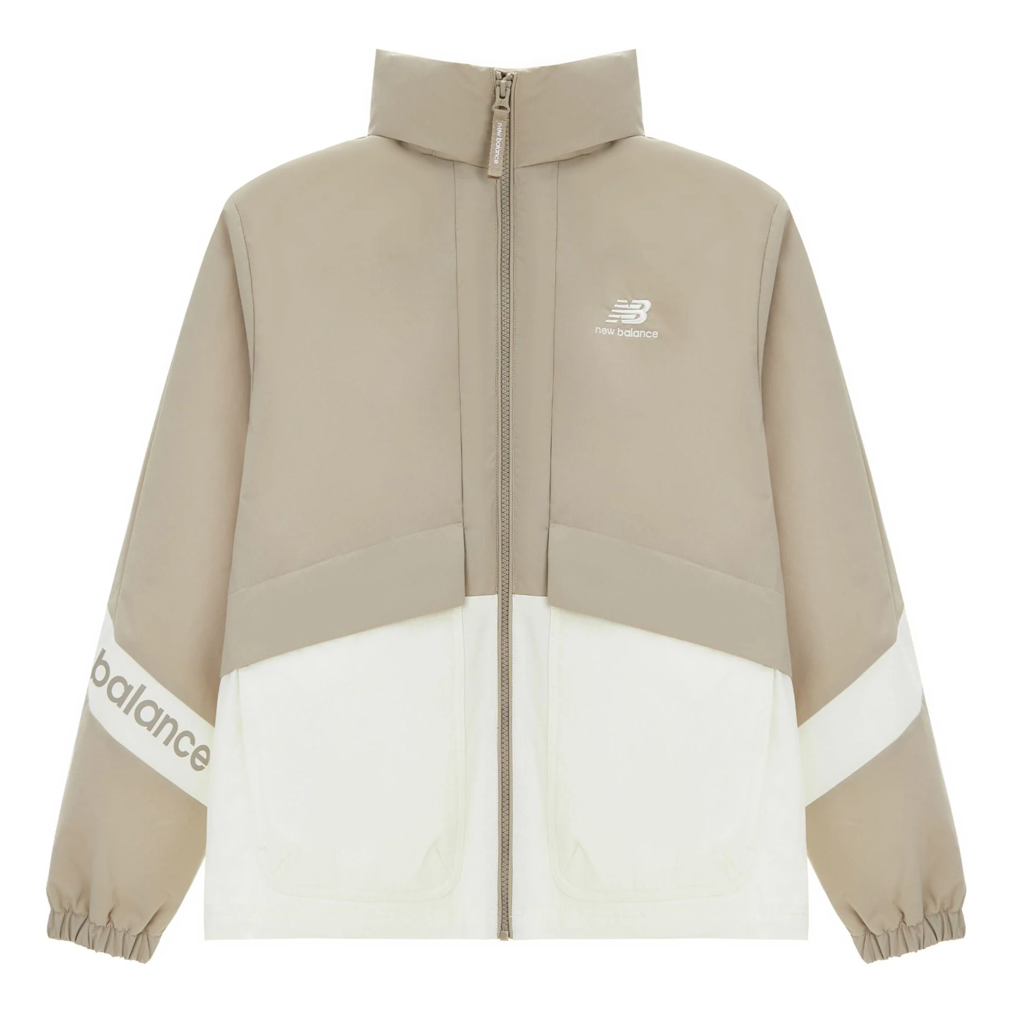 New Balance Lifestyle Jacket 'Beige White' 5AD12103-LBE - 1