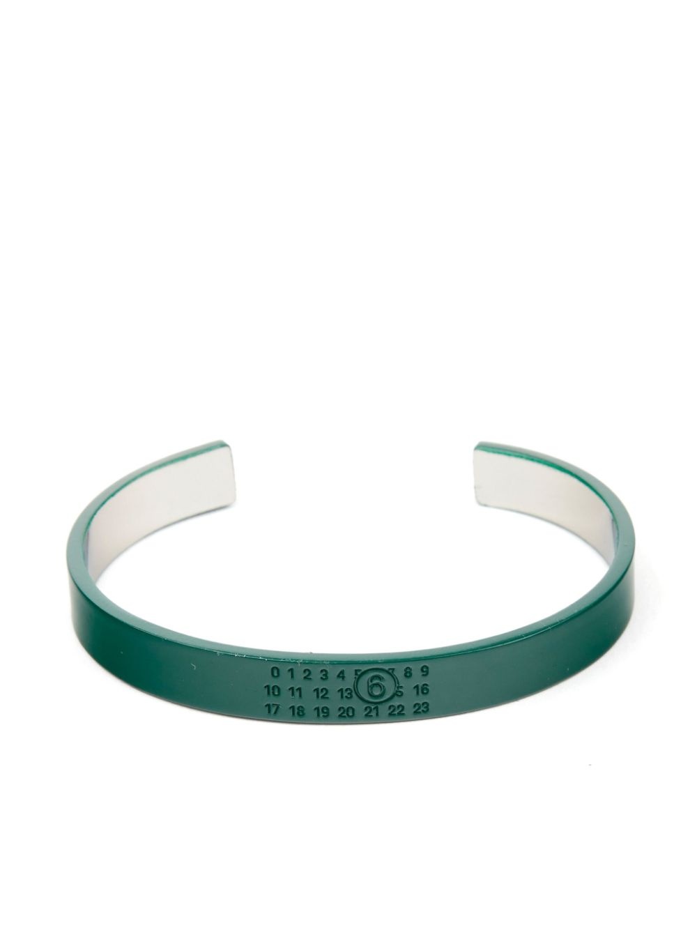 MM6 Maison Margiela 8mm minimal logo cuff | REVERSIBLE