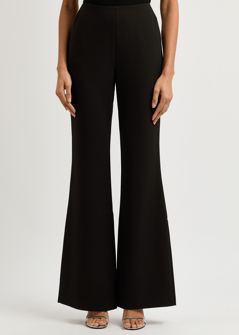 ROLAND MOURET Roland Mouret Flared-leg Crepe Trousers outlook