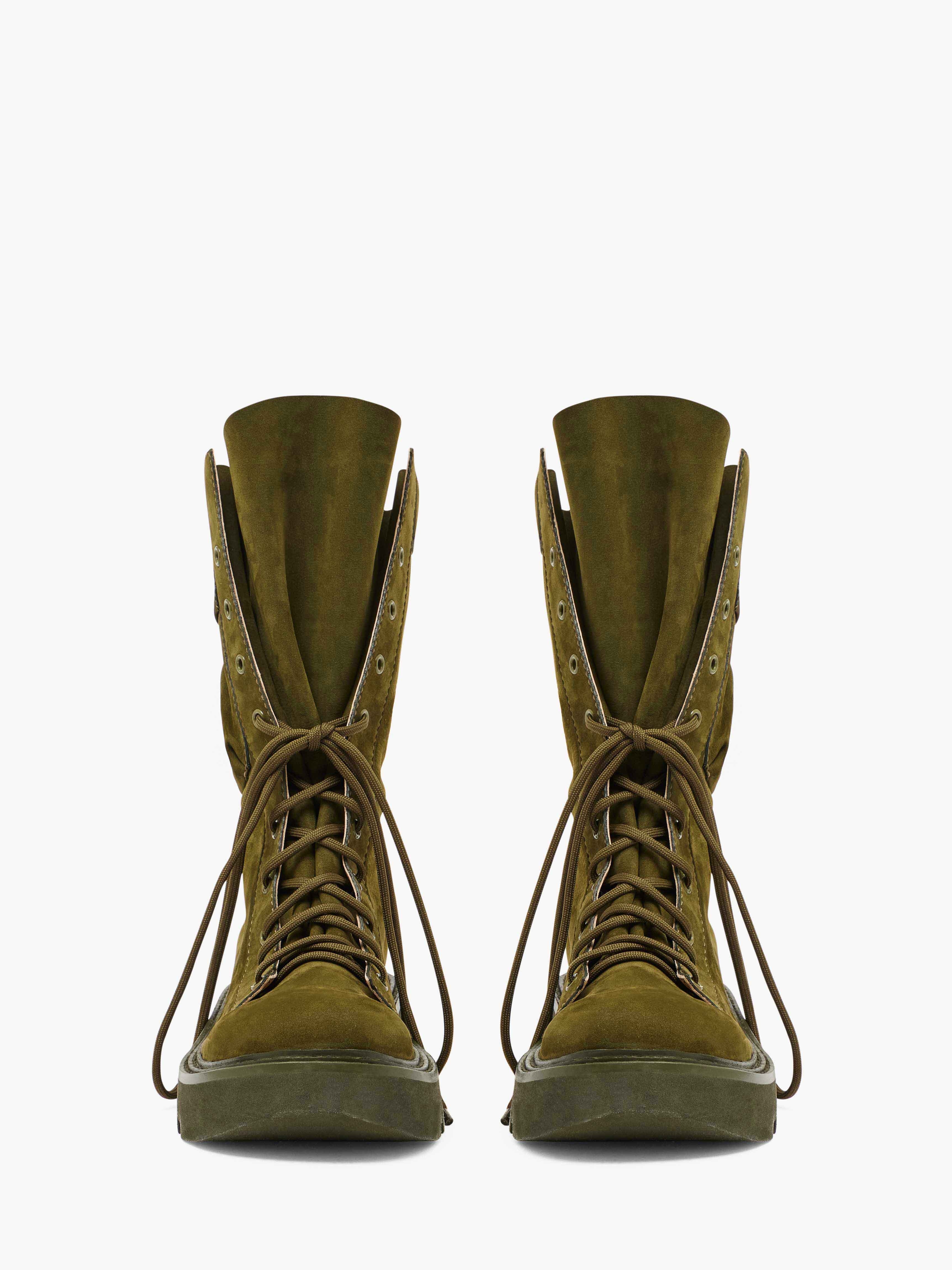 COMBAT LEATHER BOOTS - 4