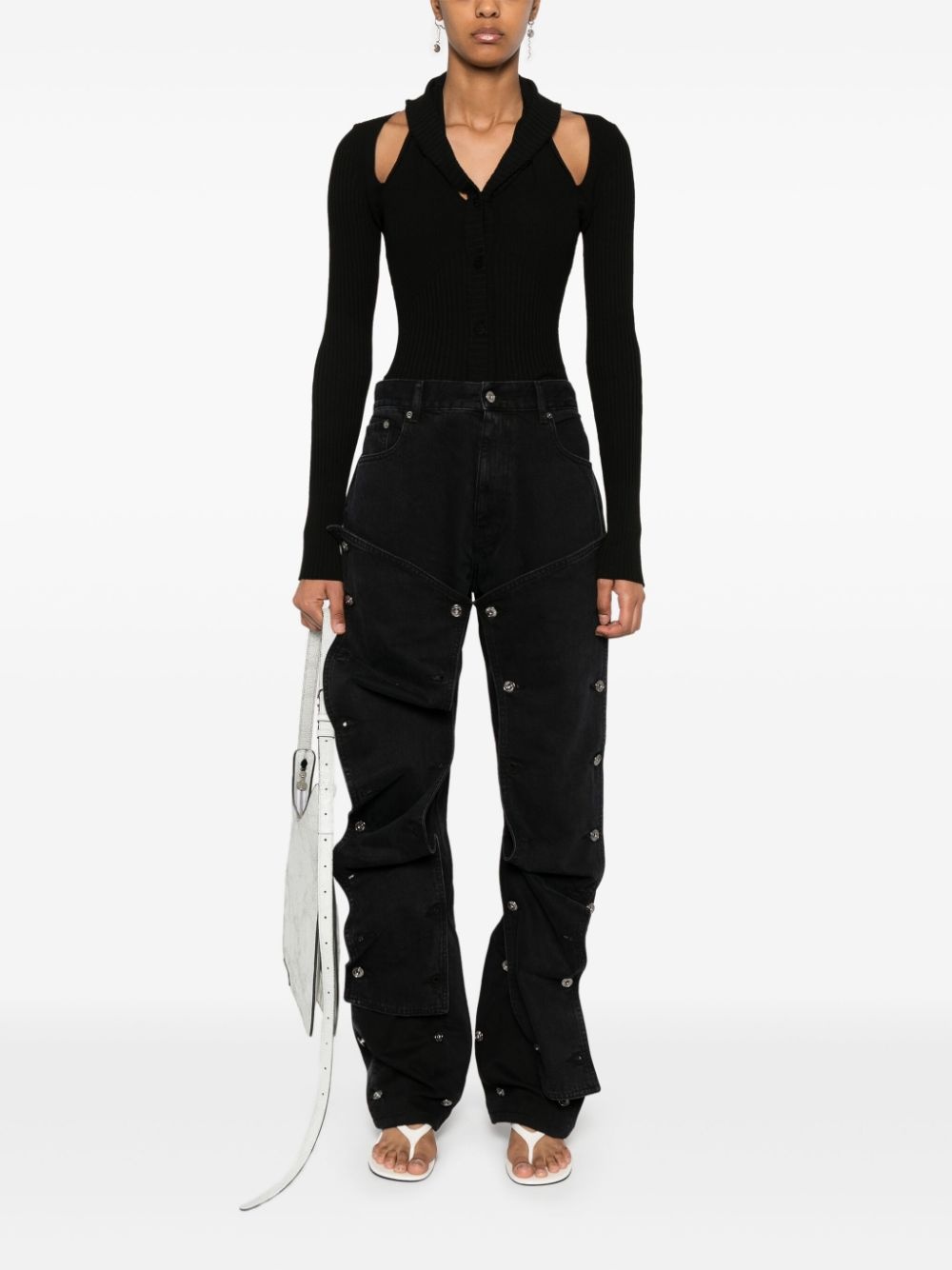 Evergreen Snap-Off jeans - 2