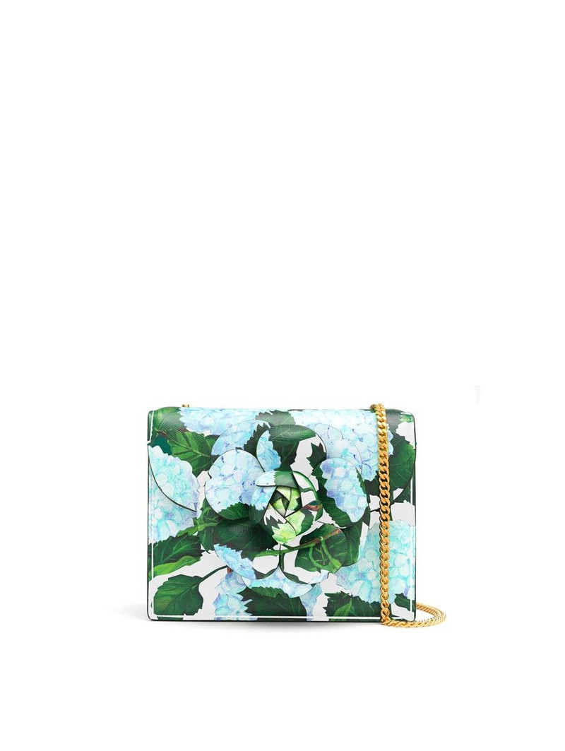 HYDRANGEA PRINTED MINI TRO BAG 1