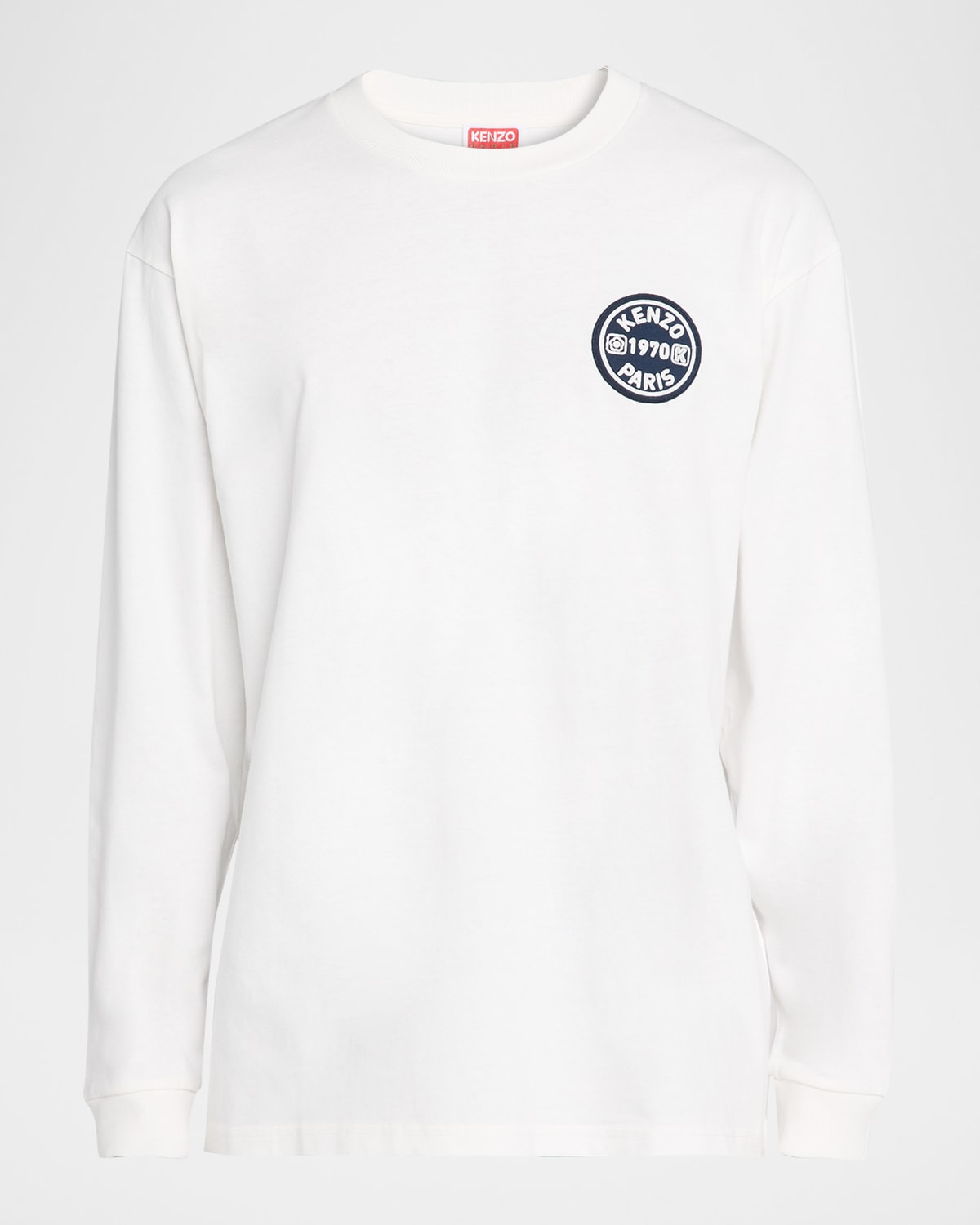Men's City Embroidered Long-Sleeve T-Shirt - 1