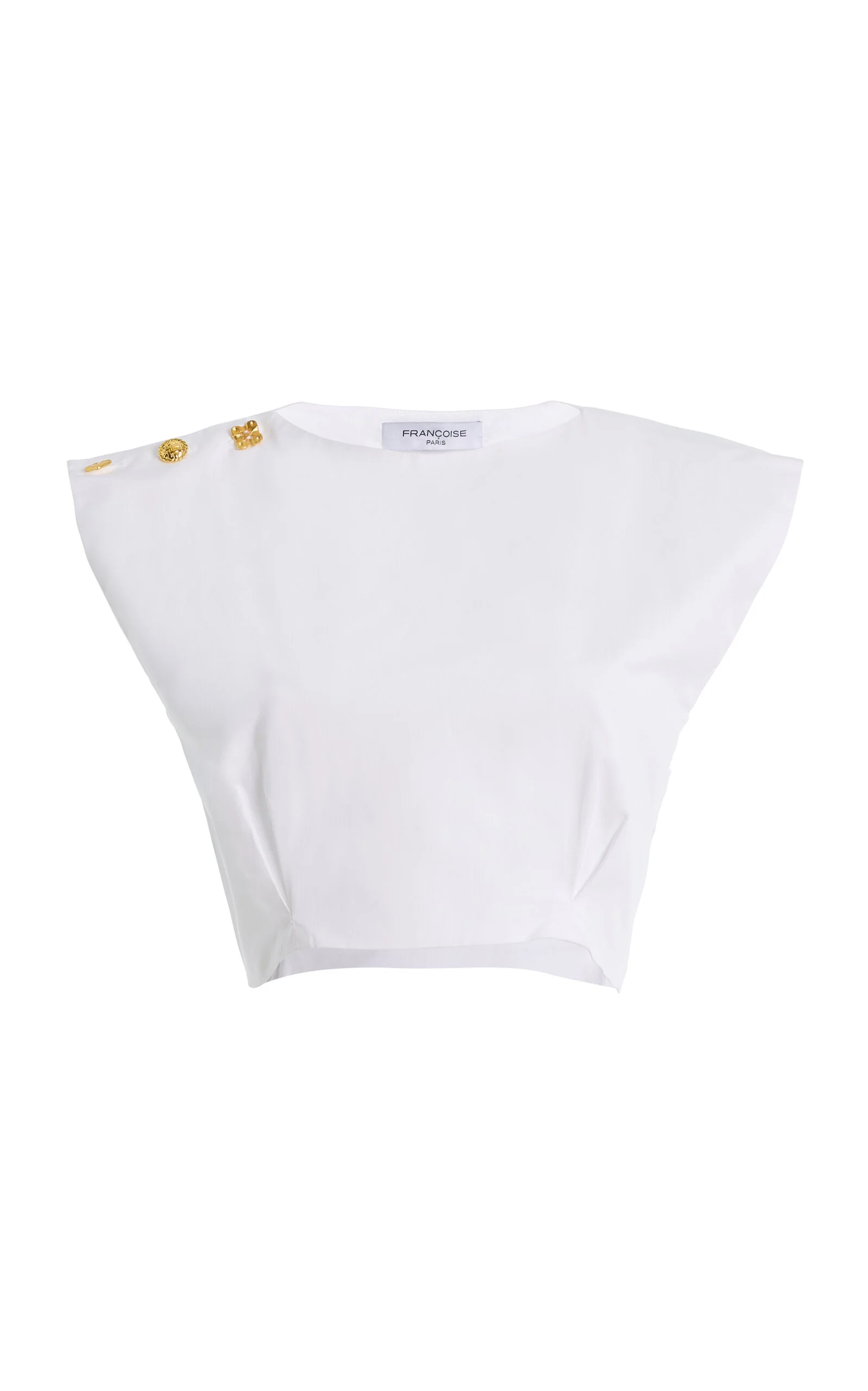 Tallulah Embellished Cotton Top - 1