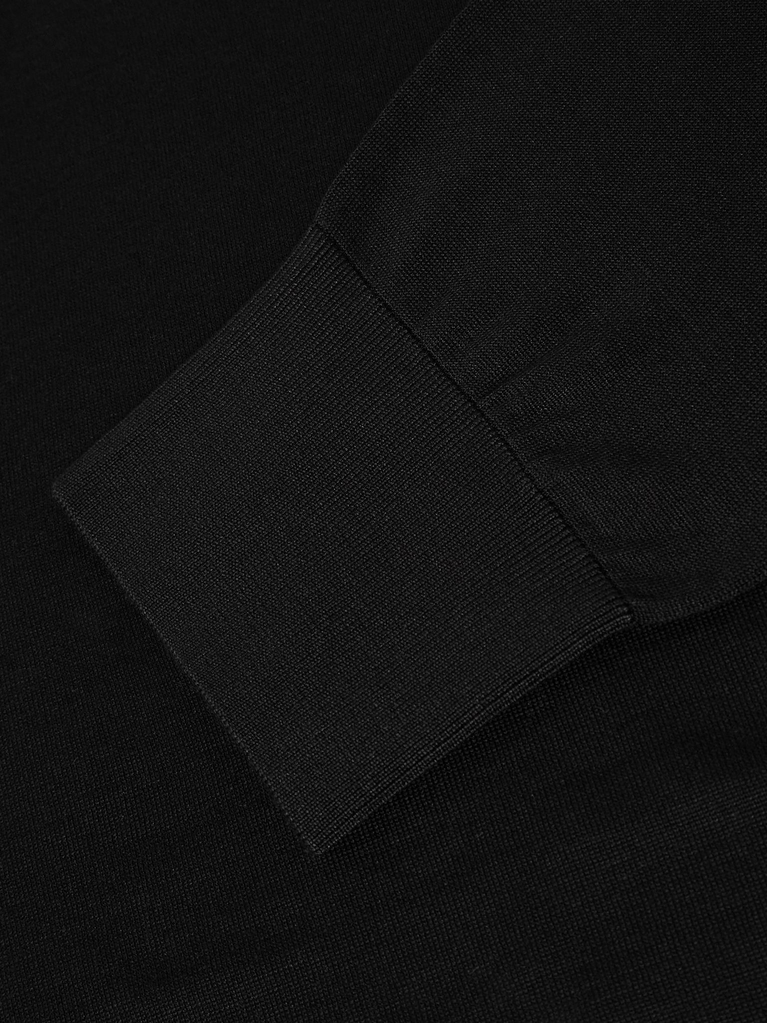 Silk Sweater Black - 6