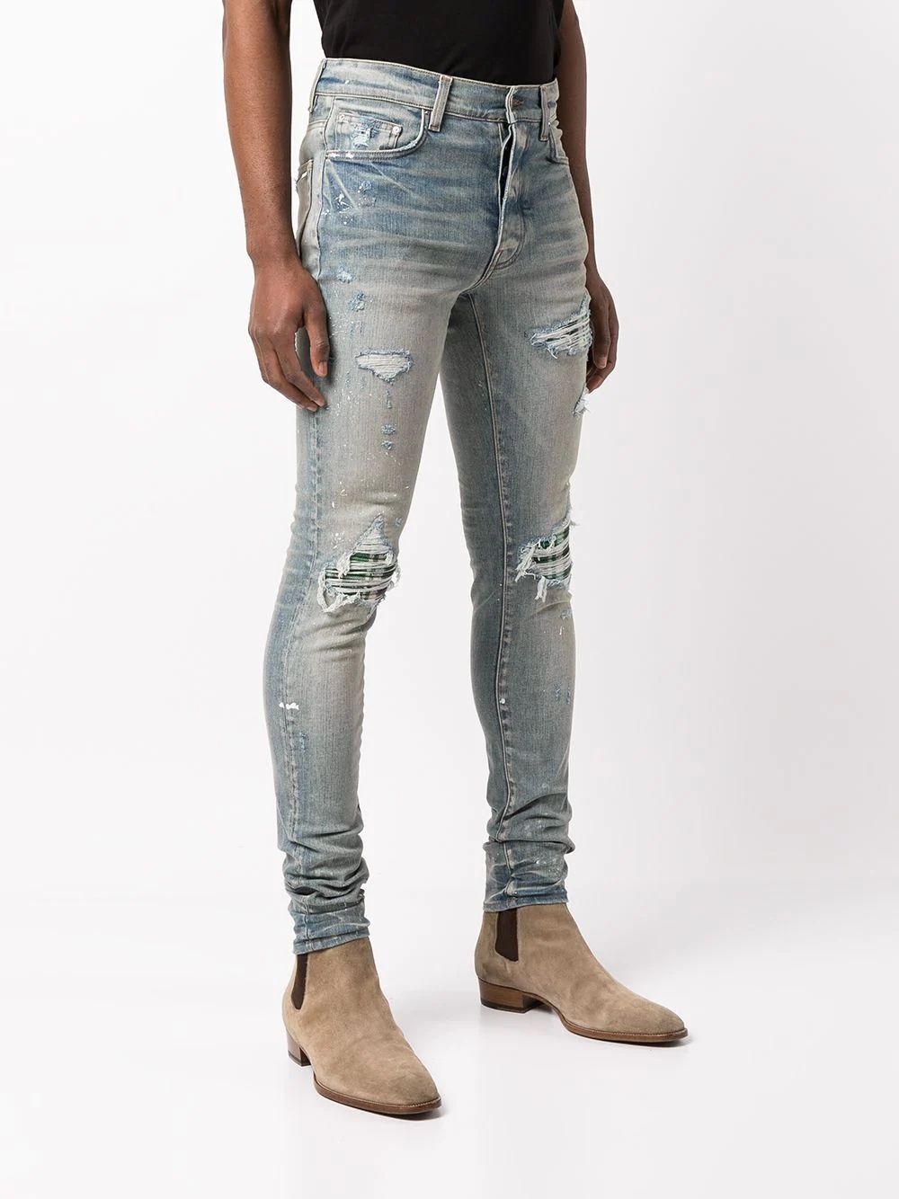 MX1 distressed skinny jeans - 3