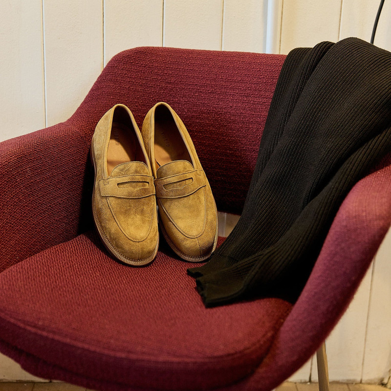 Bristol - Tobacco Calf Suede 2