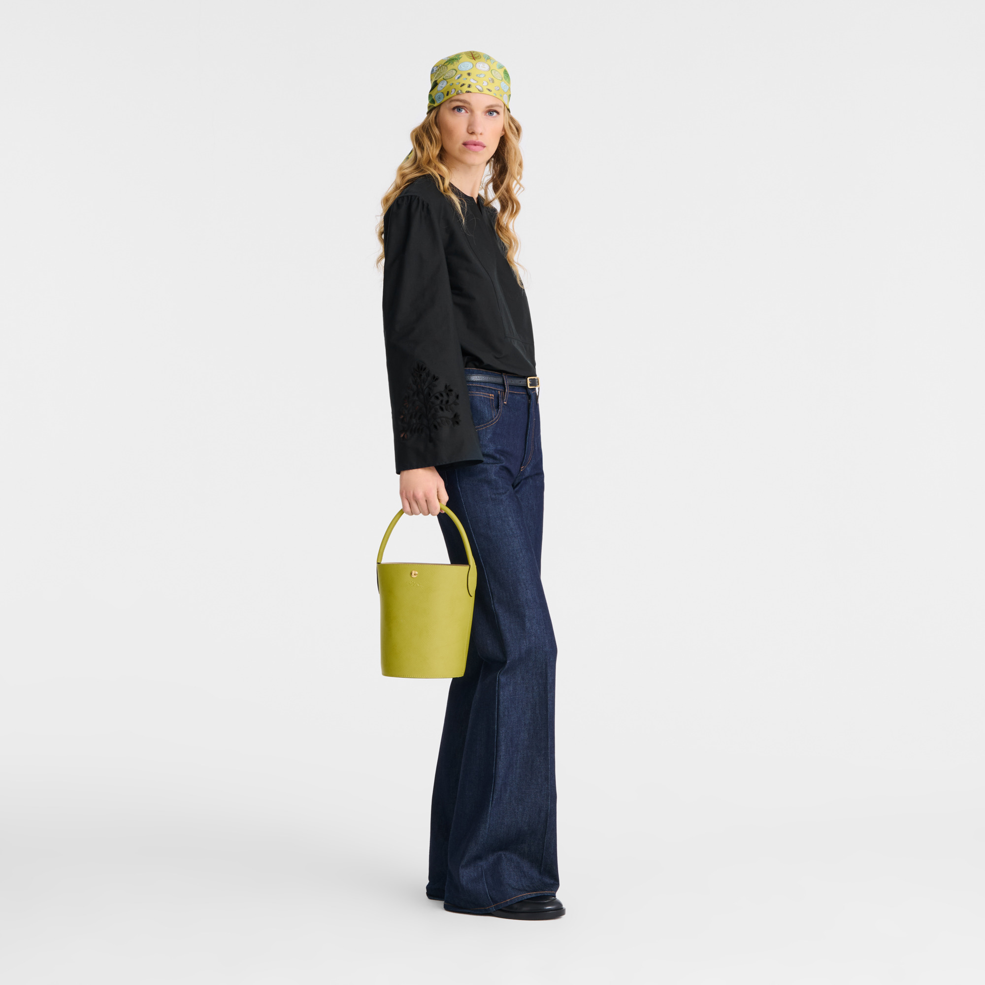 Épure S Bucket bag Kiwi Green - Leather - 2