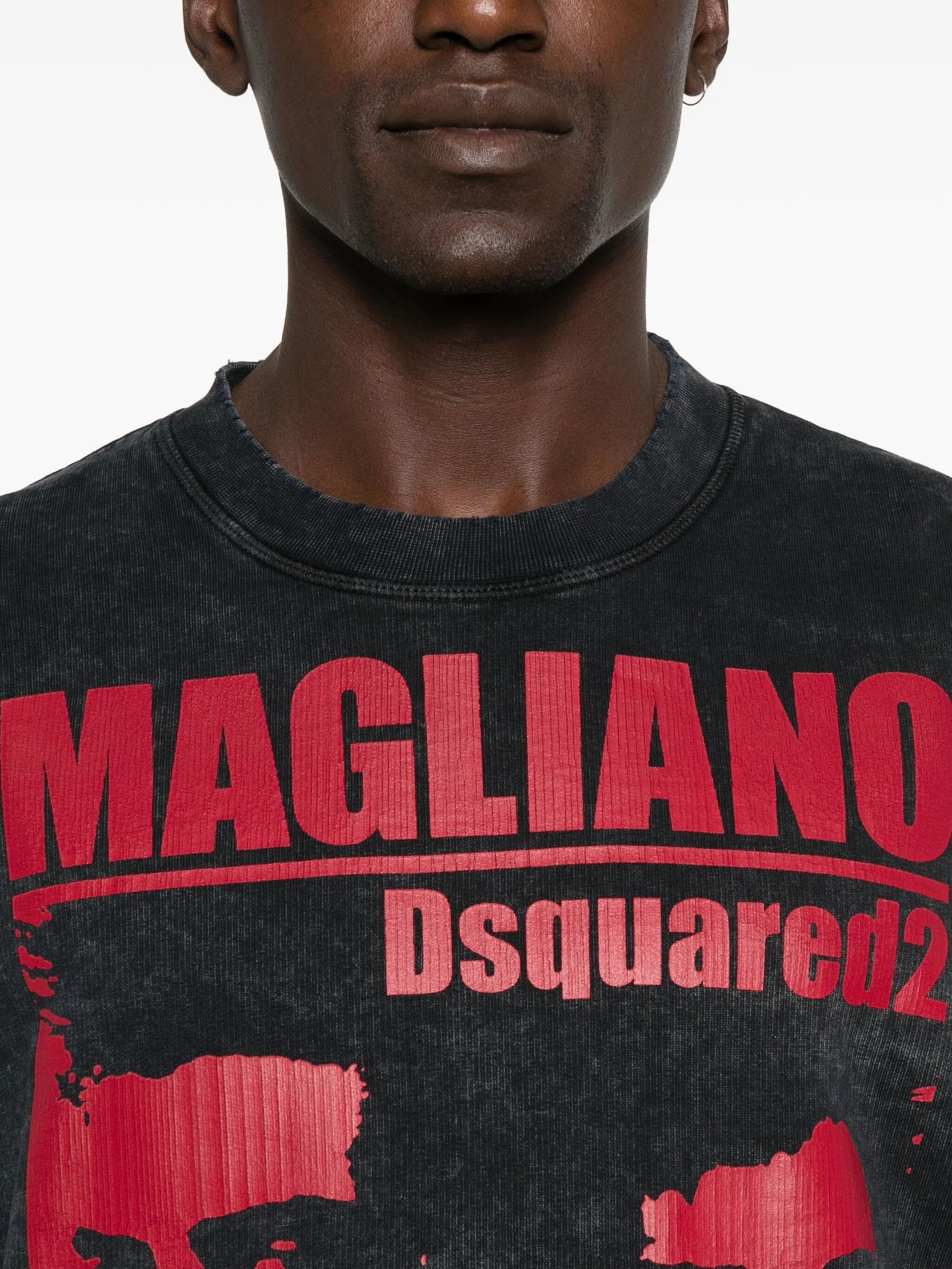 Dsquared2 Graphic-print Cotton Sweatshirt - 3