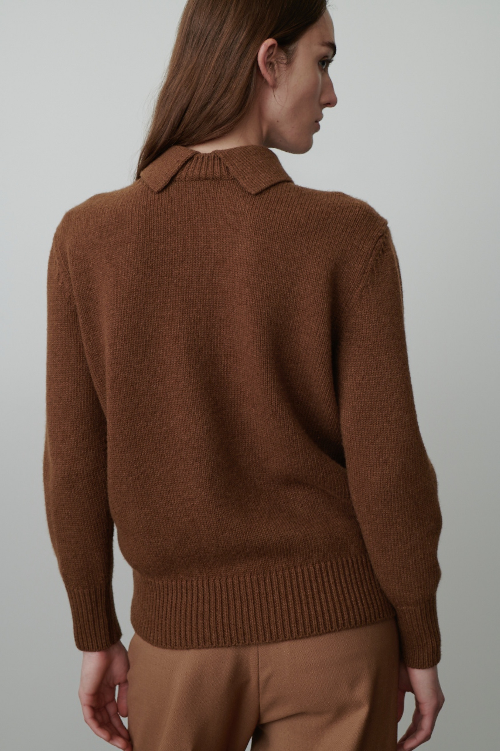 Amalio Top in Merino Wool and Cashmere - 3