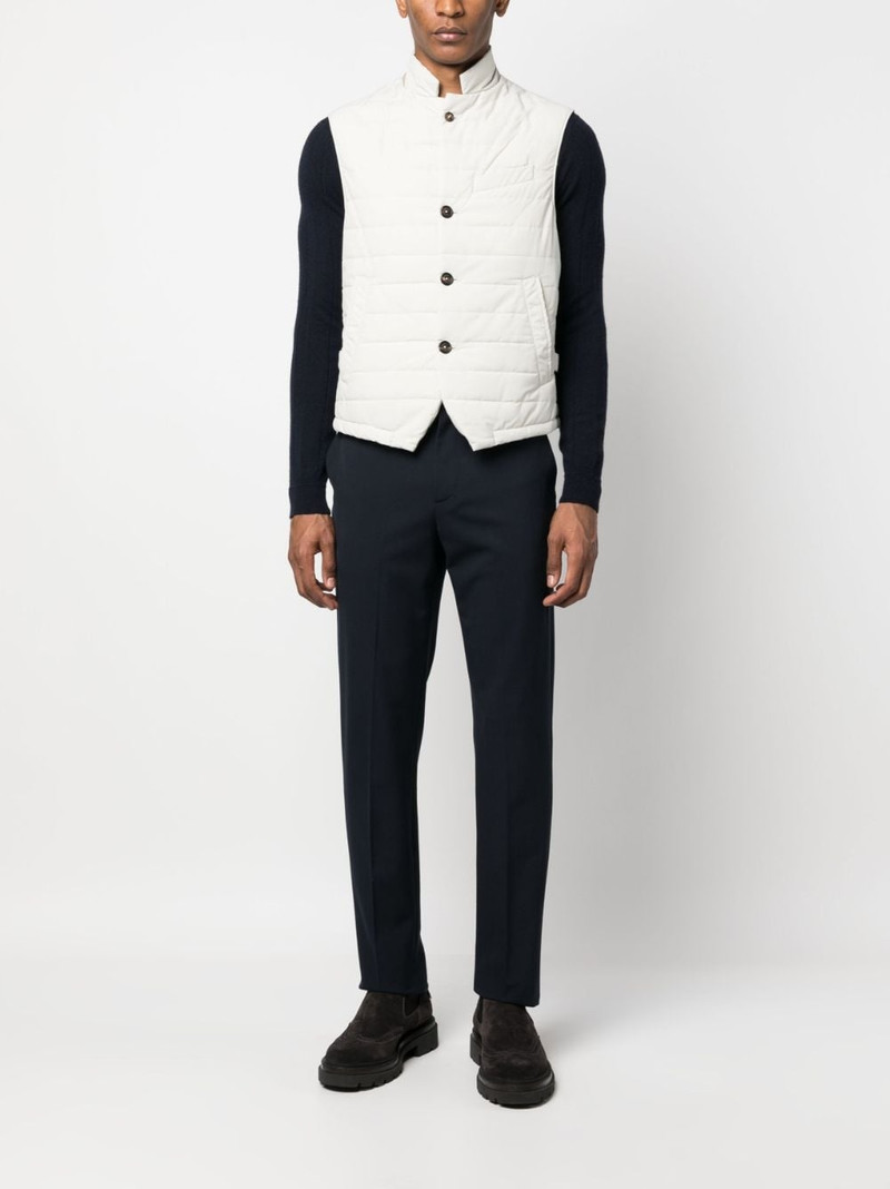 Brioni vertical-pattern cashmere jumper outlook