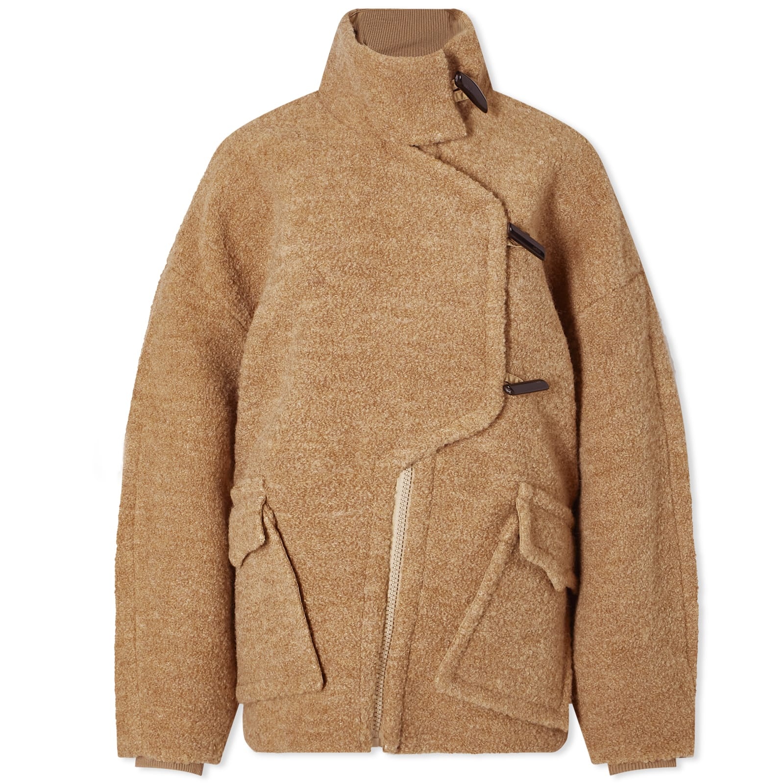 GANNI GANNI Boucle Wool Drop Shoulder Jacket endclothing