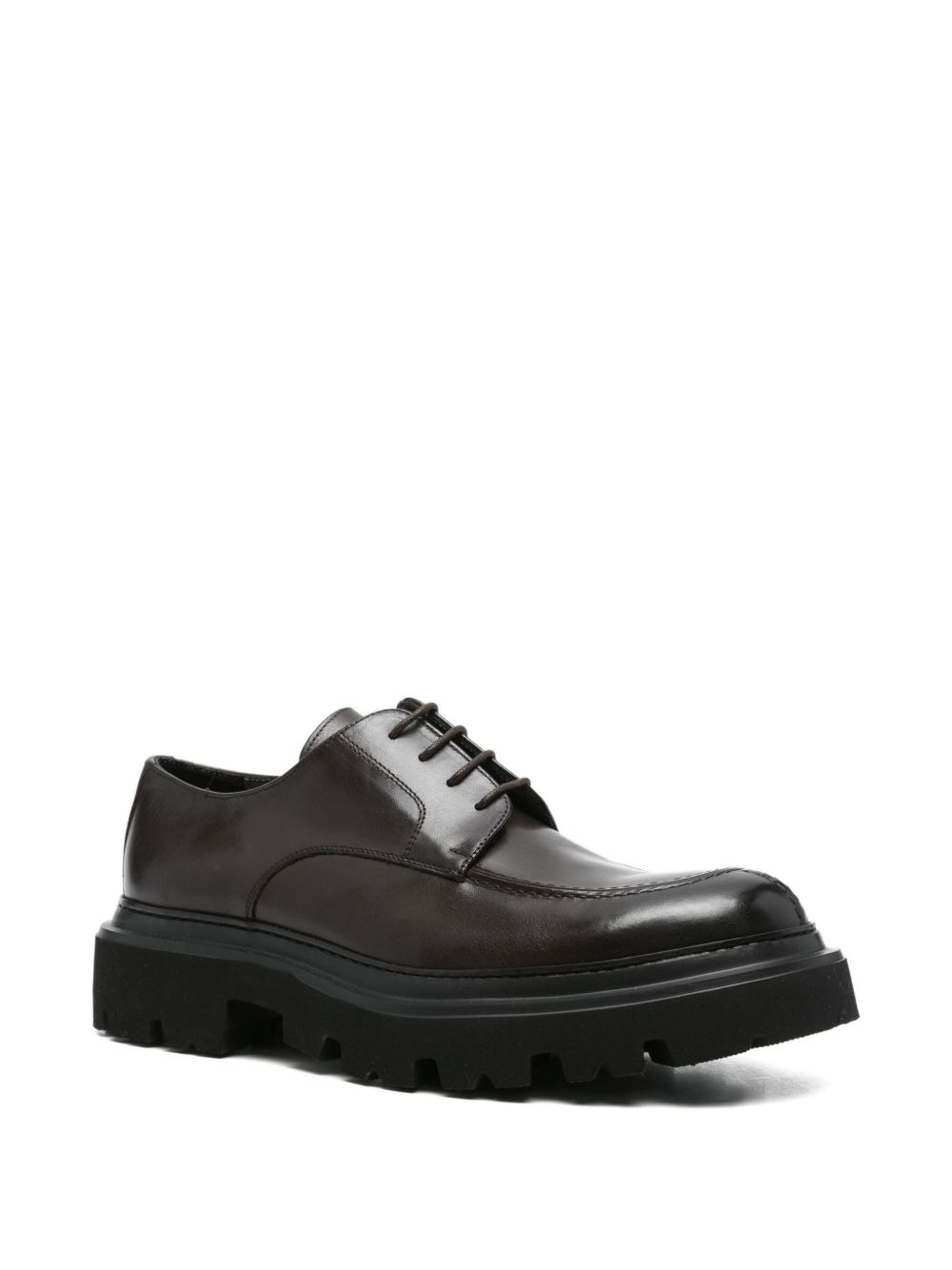 lace-up derby shoes - 2