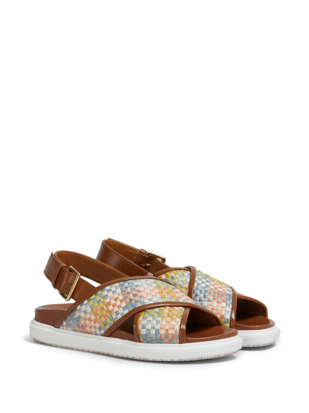 Fussbet interwoven slingback sandals - 2