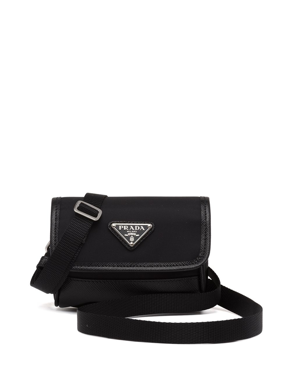 triangle logo small pouch - 1