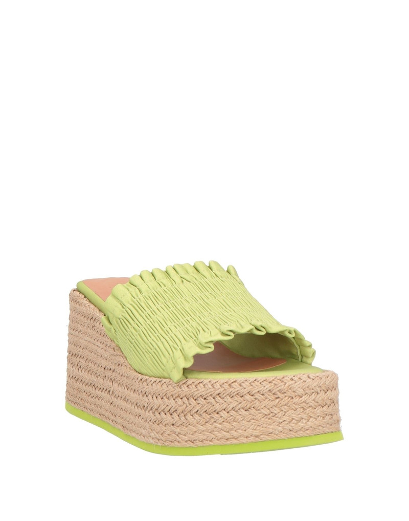 Acid green Women's Espadrilles 2
