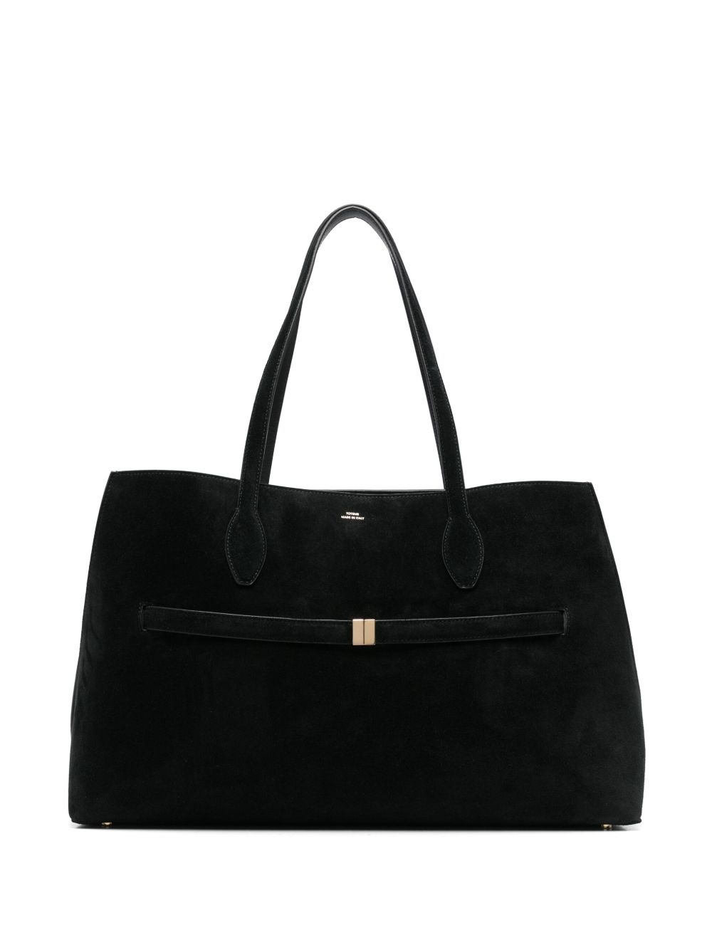 suede shoulder bag - 1