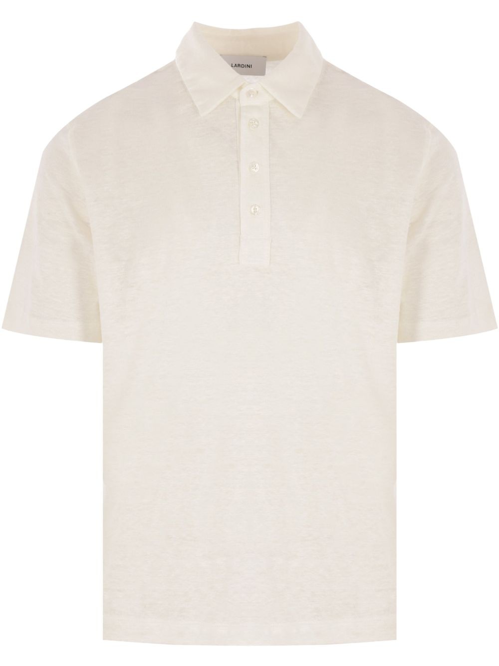 linen polo shirt - 1