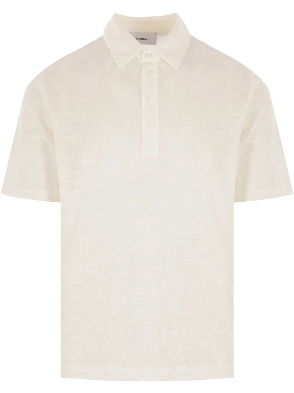 linen polo shirt - 1