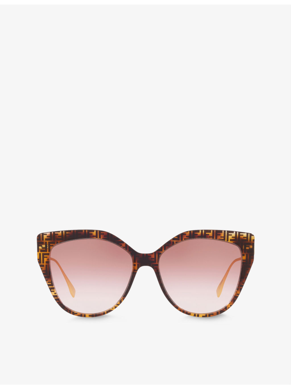 FE40011U logo-print acetate and metal sunglasses - 1