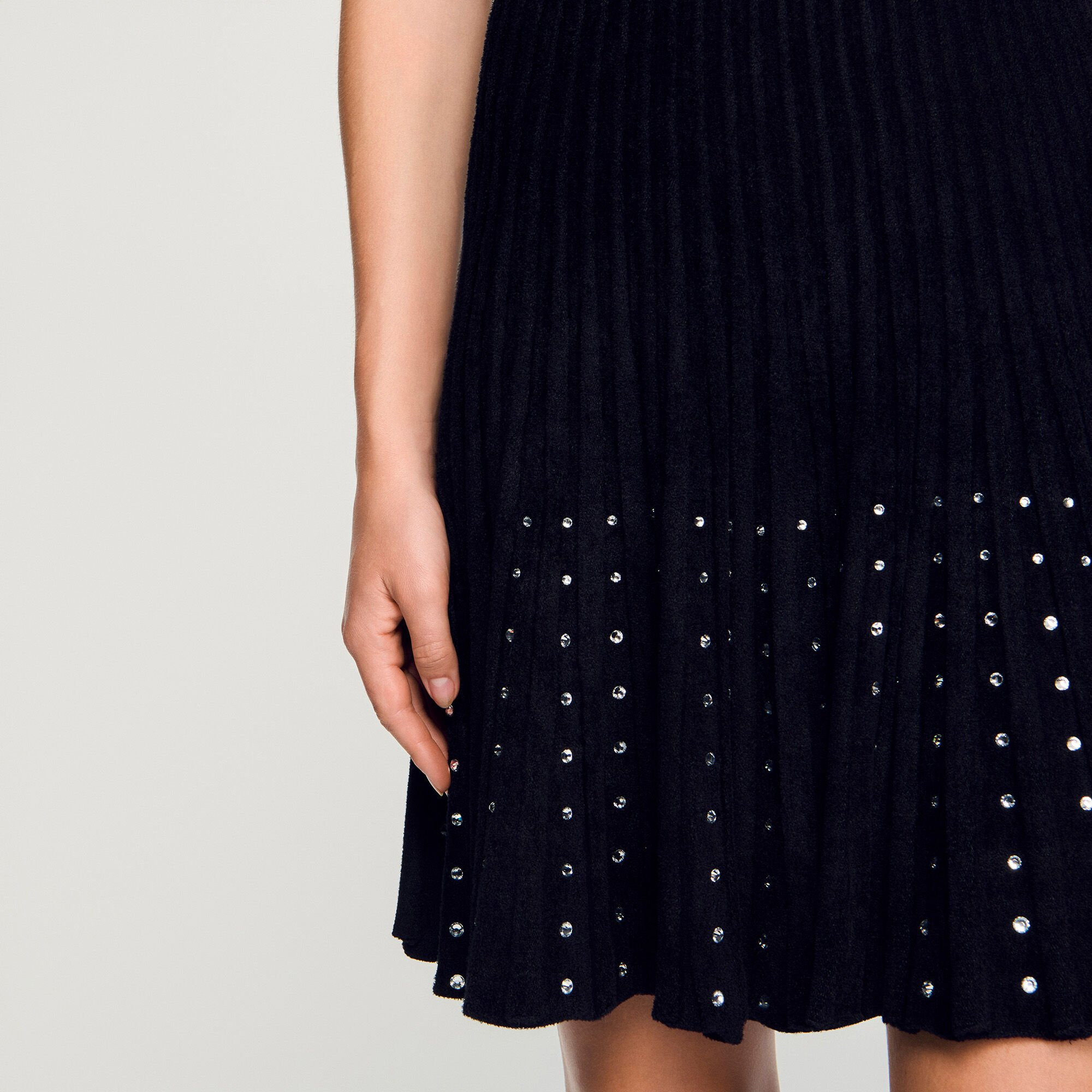 MINI RHINESTONE DRESS - 3