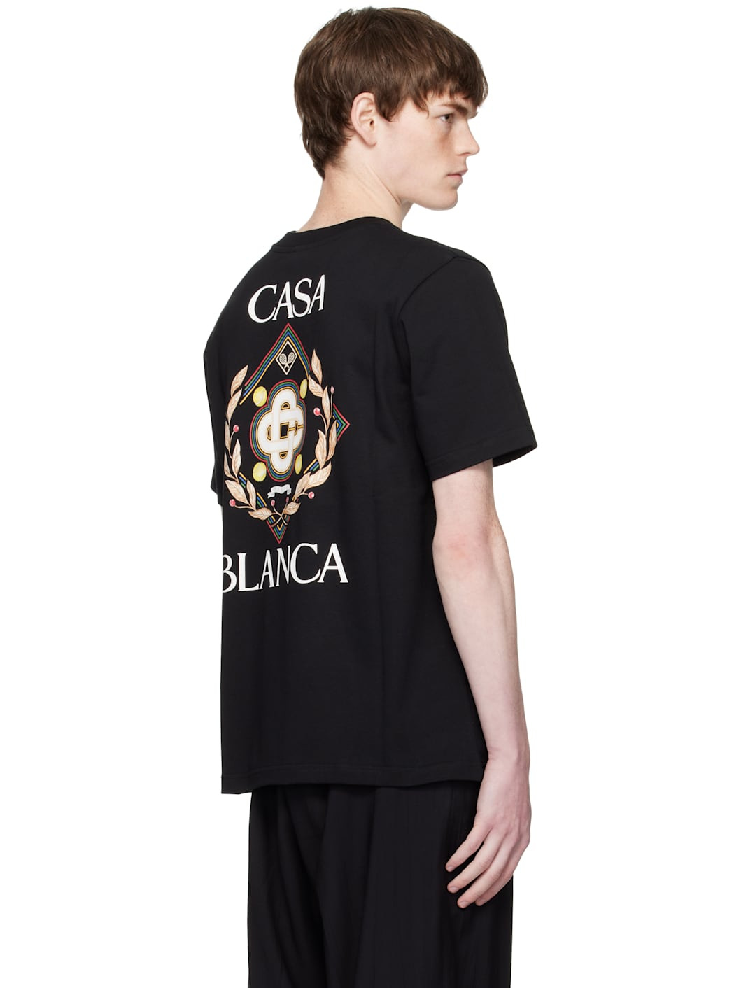 Black Tennis Club Icon Short-Sleeve T-Shirt - 3