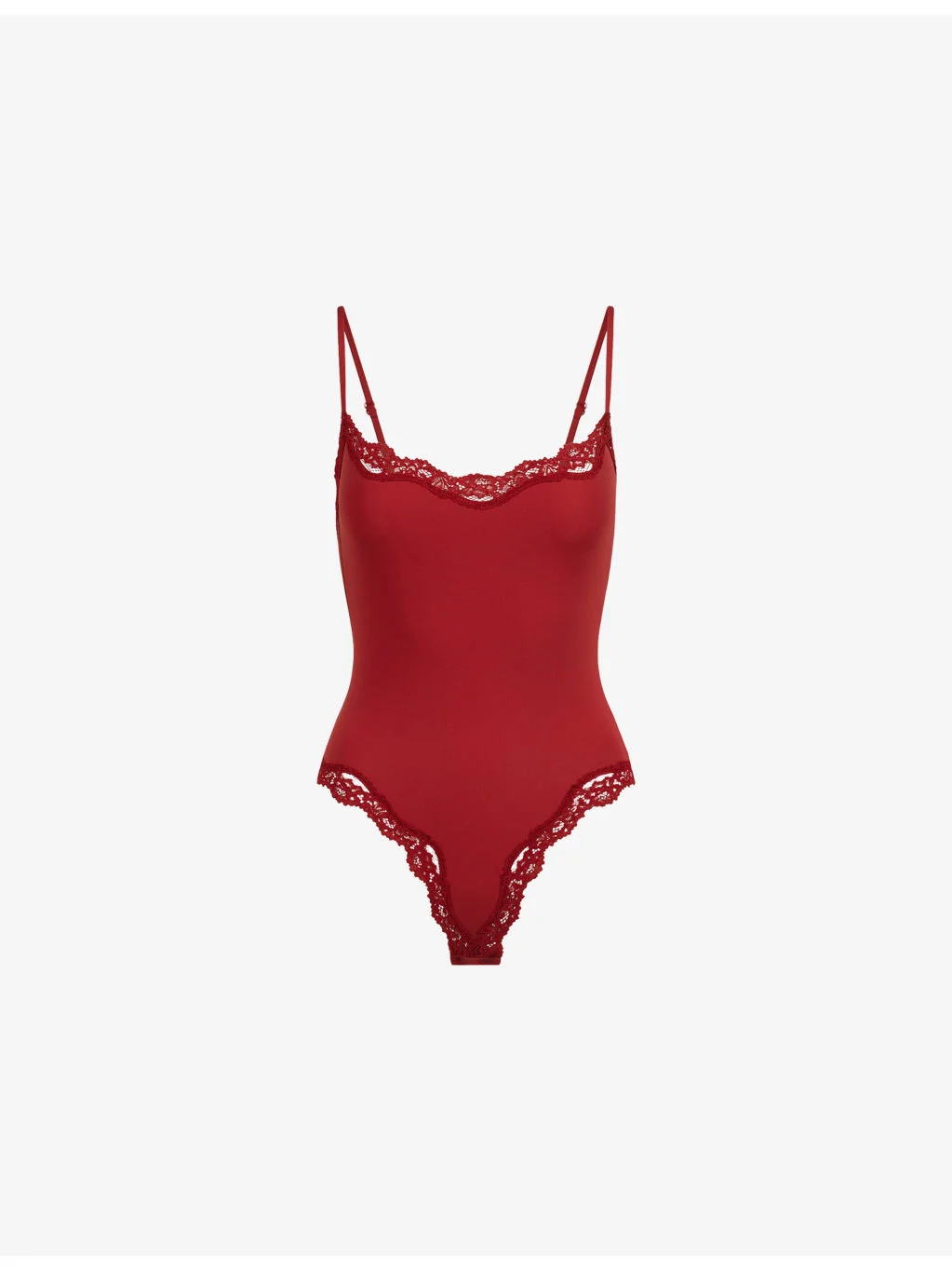 Fits Everybody Lace-Trim Stretch-Woven Body - 1