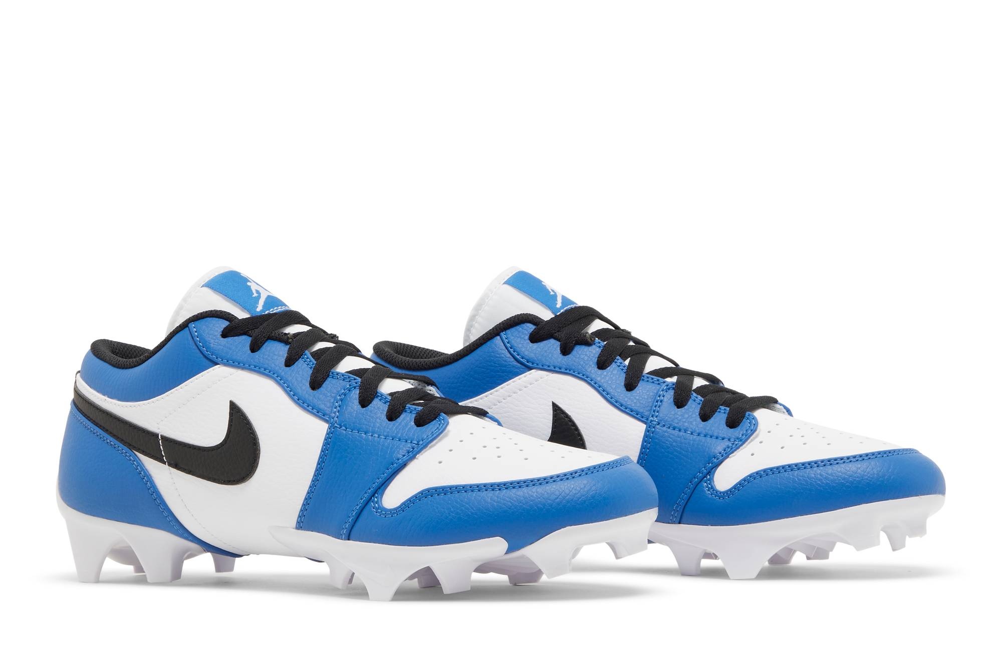 Jordan 1 Low TD Cleat 'White Black Royal' - 8