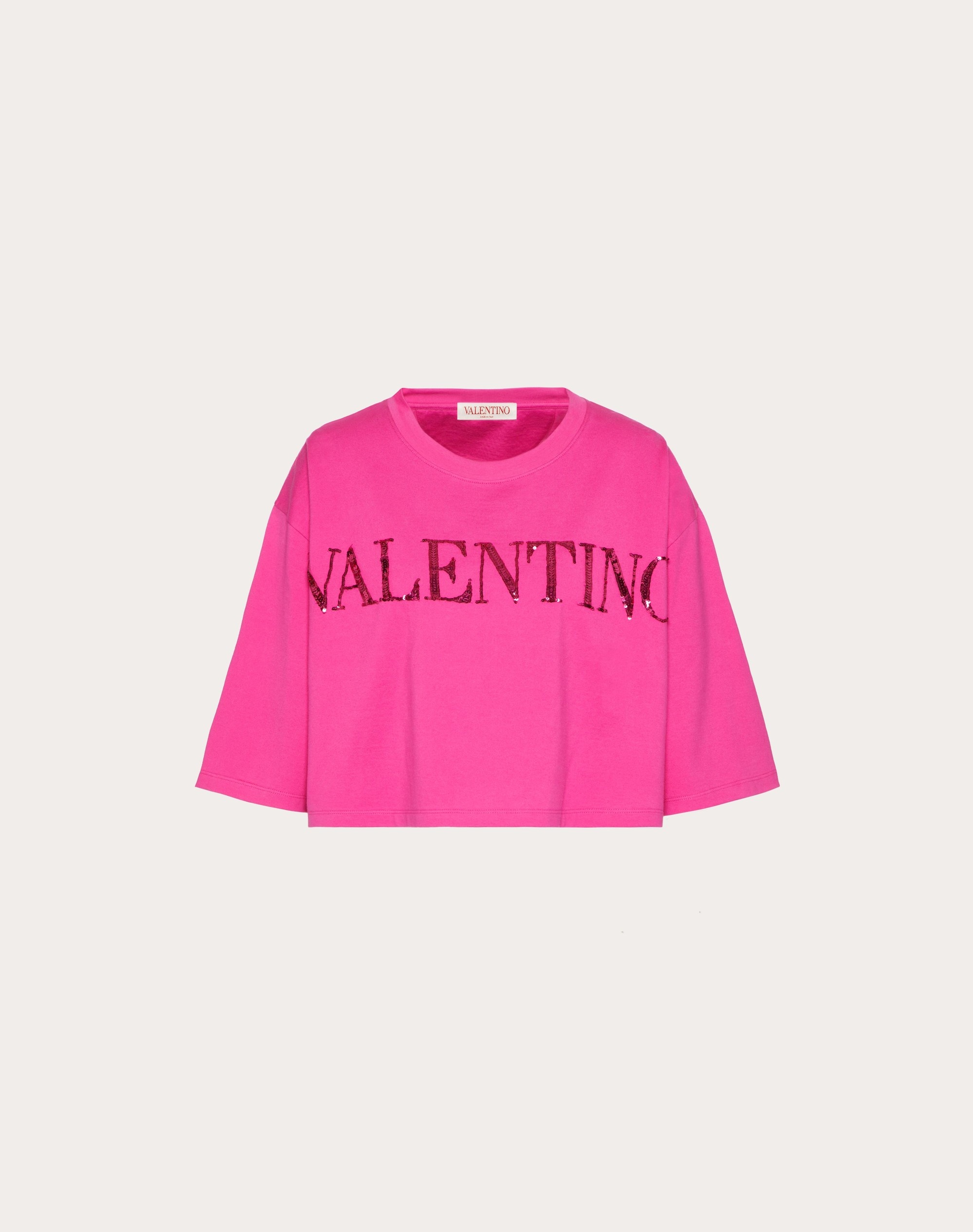 EMBROIDERED JERSEY T-SHIRT - 1