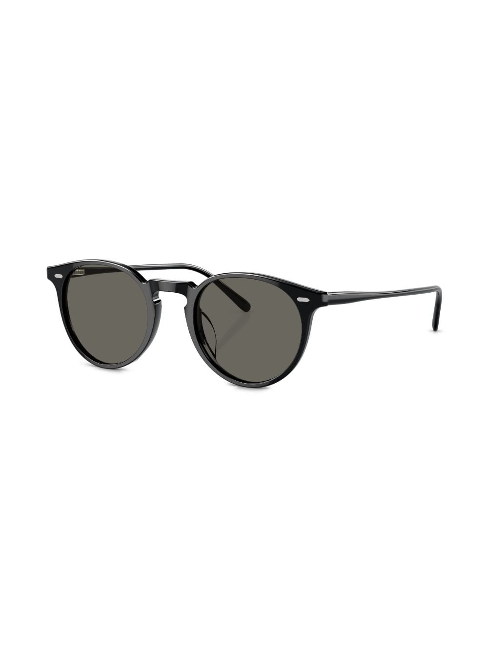 round-frame tinted-lenses sunglasses - 2